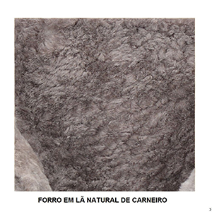 Botas Forradas com Lã Natural de Carneiro Masculinas - 1010cM3